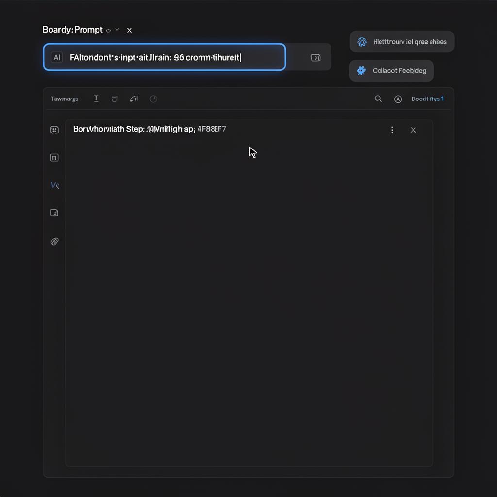 Start with a prompt